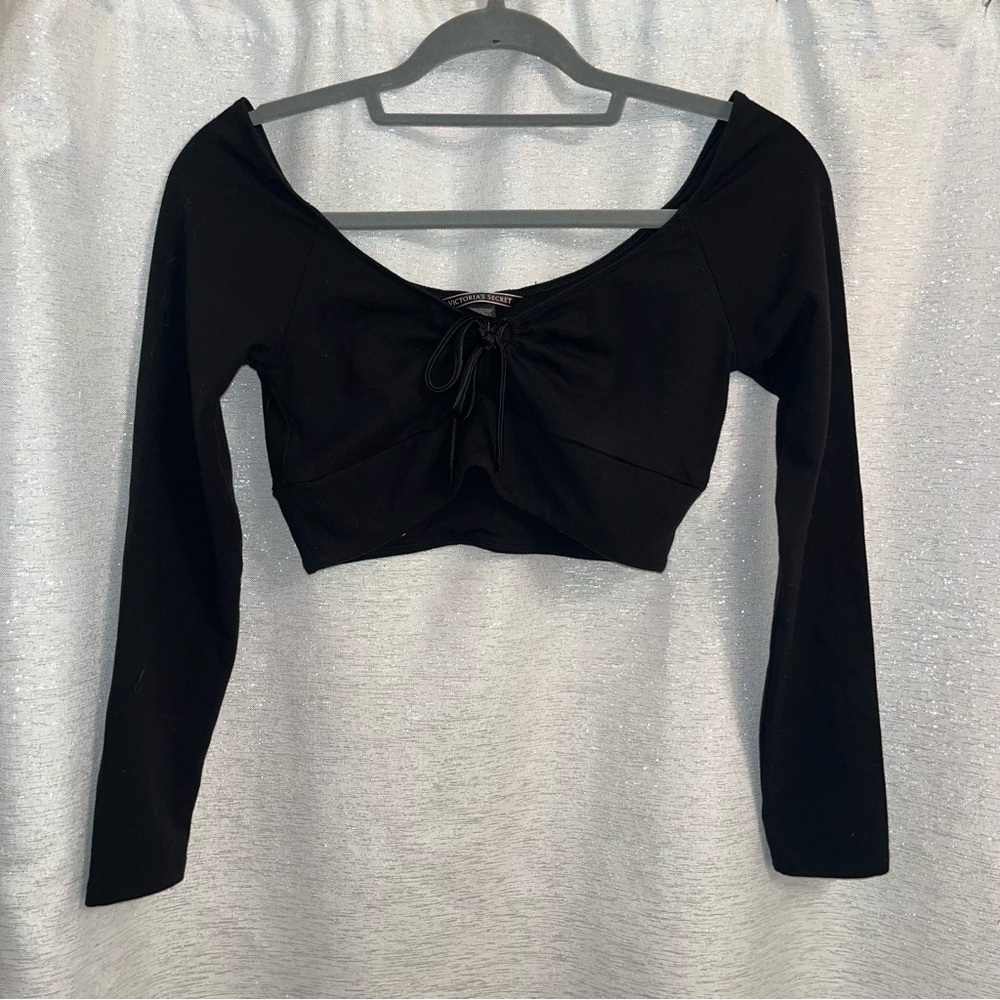 Victoria Secret Black Long Sleeve Women's Top